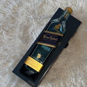 Johnnie Walker Blue Label Blended Scotch Whisky Empty Bottle